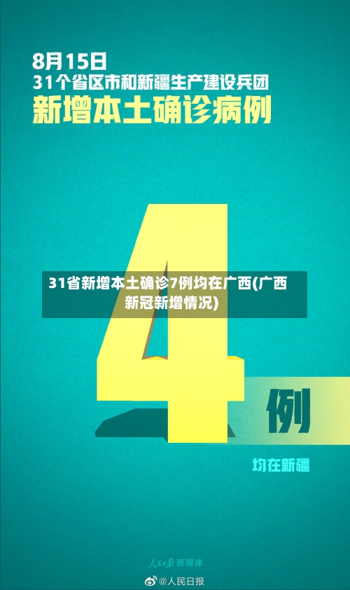 31省新增本土确诊7例均在广西(广西新冠新增情况)