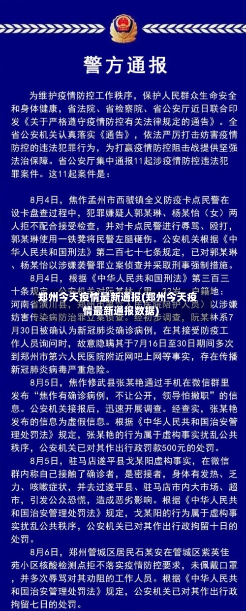 郑州今天疫情最新通报(郑州今天疫情最新通报数据)-第2张图片