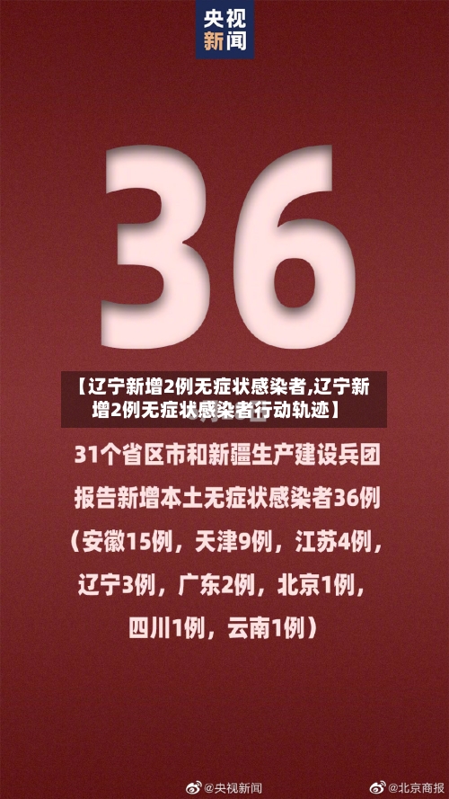 【辽宁新增2例无症状感染者,辽宁新增2例无症状感染者行动轨迹】