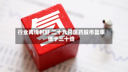 行业再传利好 二十九只医药股市盈率低于三十倍-第2张图片