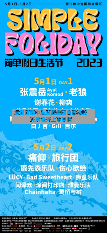 复星世界：旗下地中海度假集团向香港联交所递交上市申请
