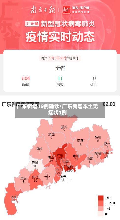 广东新增19例确诊/广东新增本土无症状1例-第2张图片