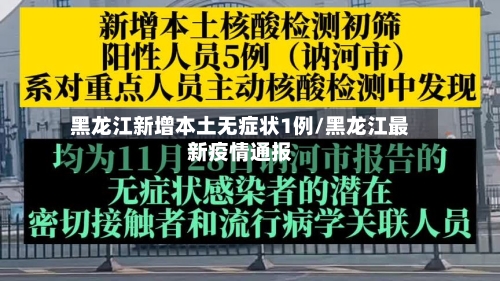黑龙江新增本土无症状1例/黑龙江最新疫情通报-第2张图片