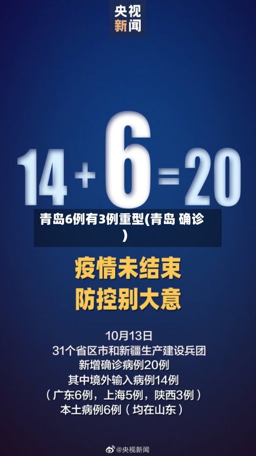 青岛6例有3例重型(青岛 确诊)