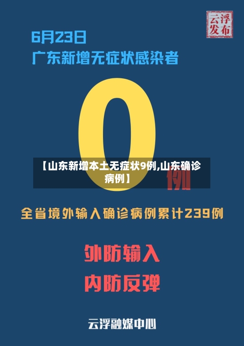 【山东新增本土无症状9例,山东确诊病例】-第3张图片