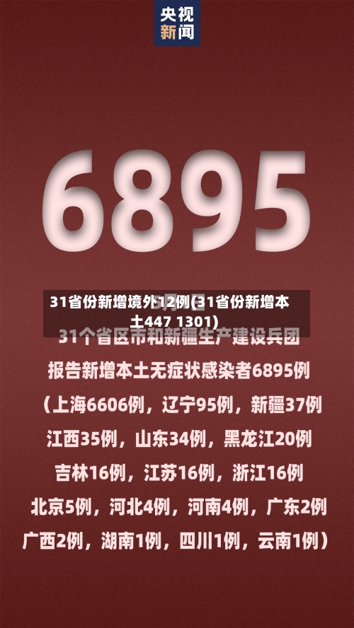 31省份新增境外12例(31省份新增本土447 1301)-第2张图片